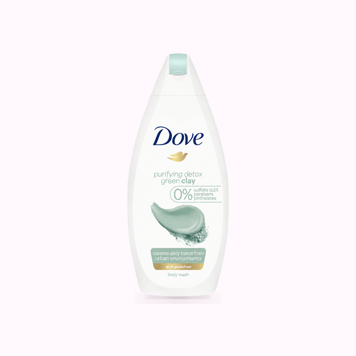Dove Purifying Detox Green Clay Body Wash, product cover