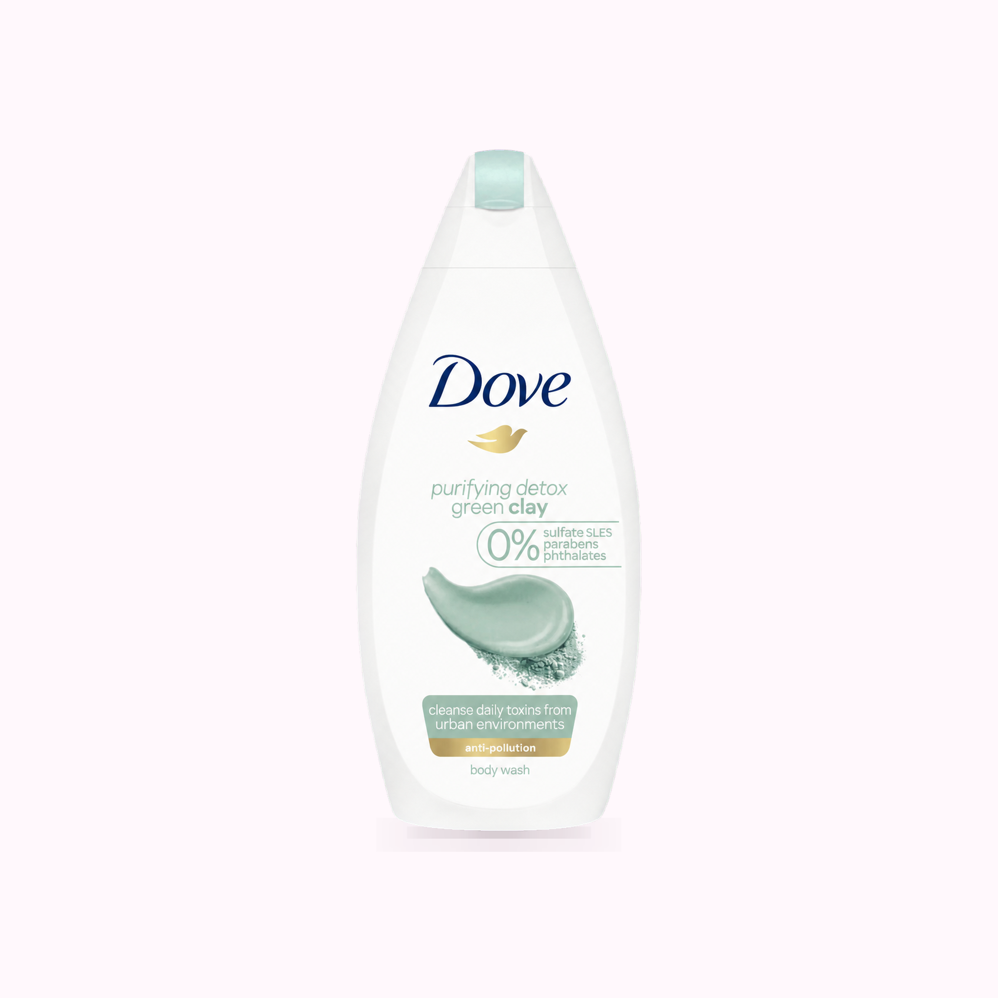 Dove Purifying Detox Green Clay Body Wash, product cover