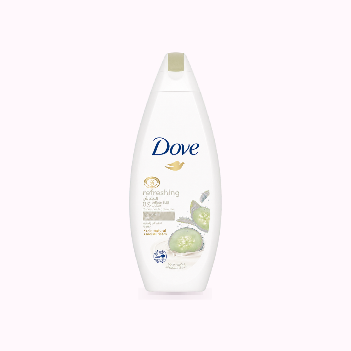 Dove Refreshing Cucumber & Green Tea Scent Body Wash product cover