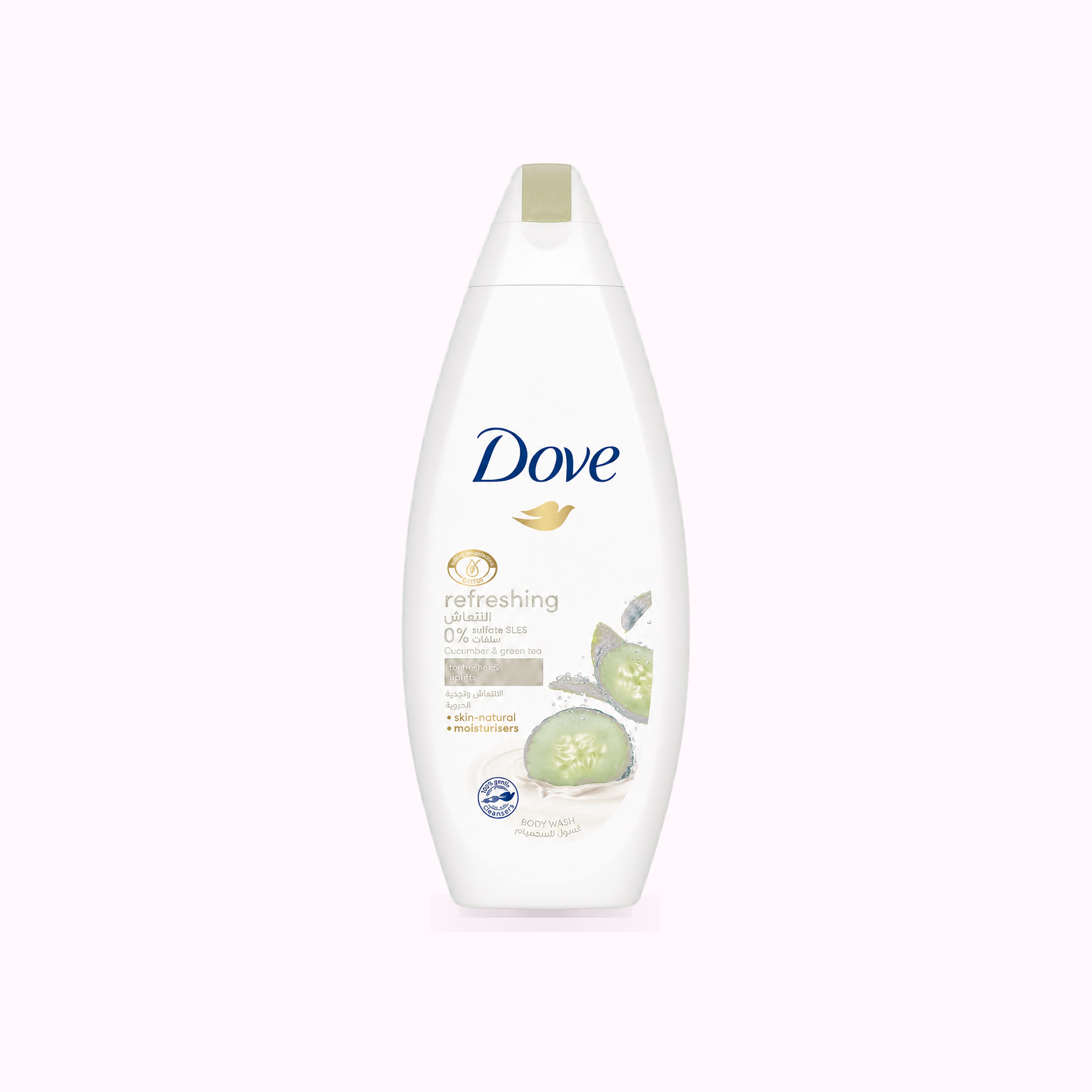 Dove Refreshing Cucumber & Green Tea Scent Body Wash product cover