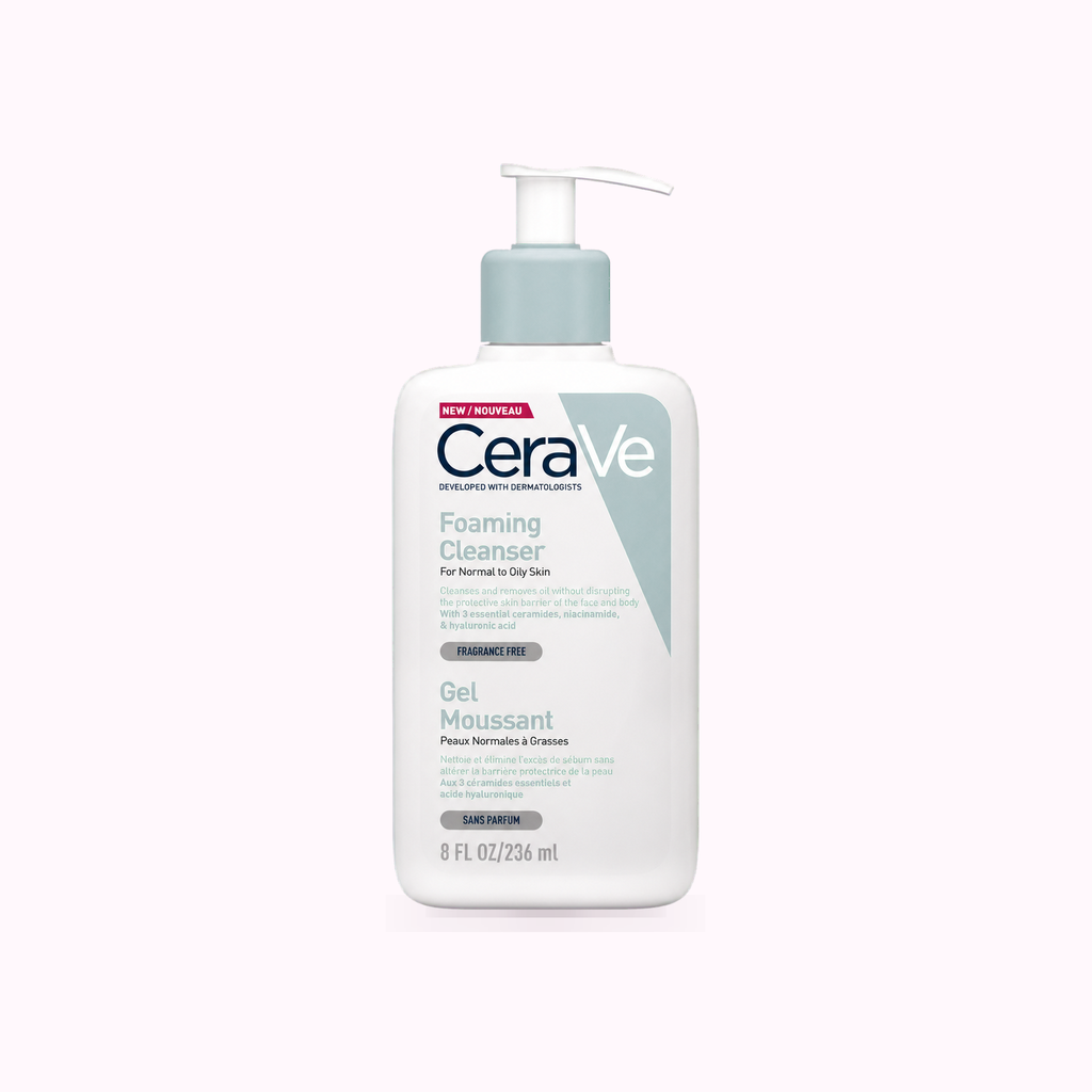 Cerave Foaming Cleanser for Normal to Oily Skin 236ml (FRANCE) product cover