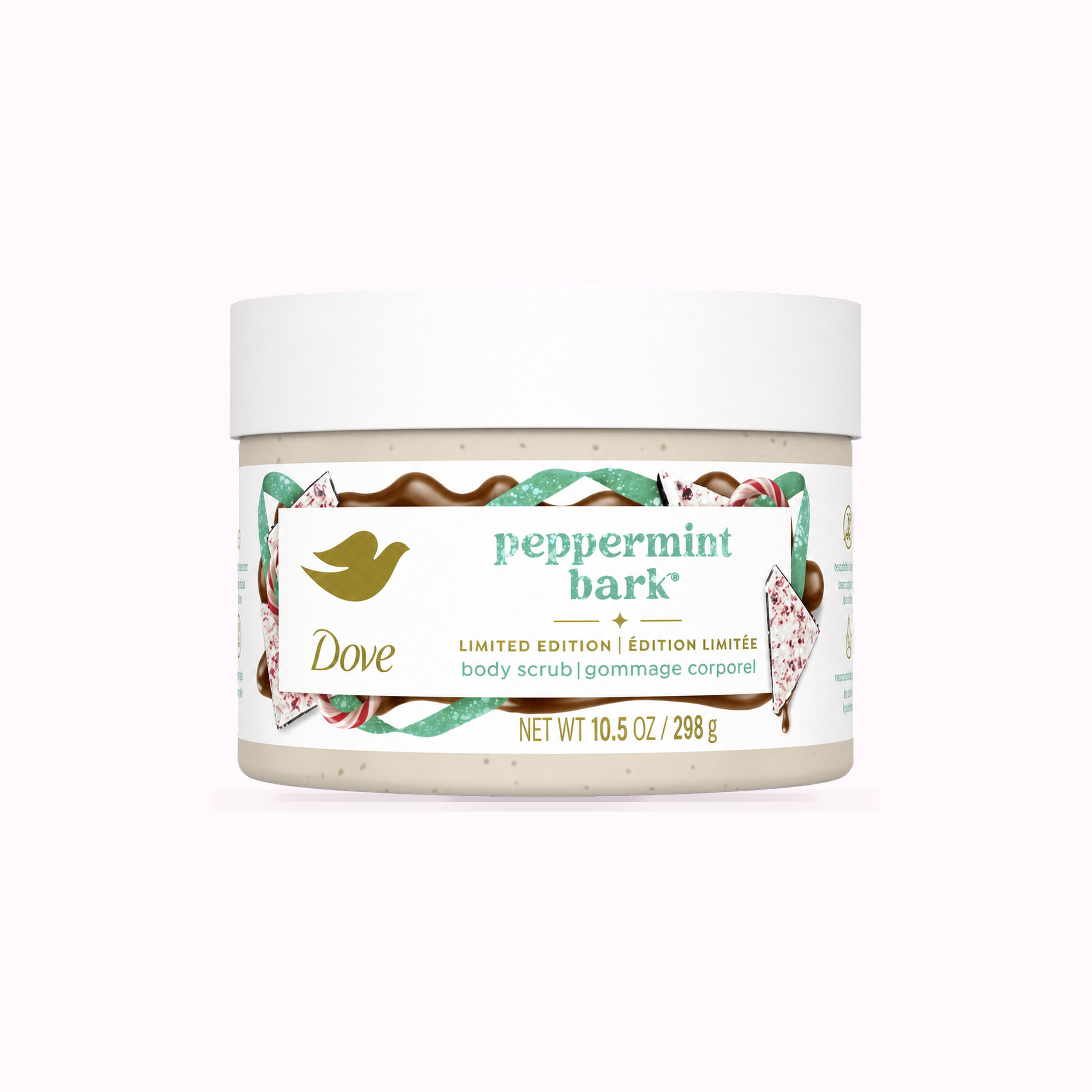 Dove - Peppermint Bark Limited Edition Body Scrub - 298g product cover