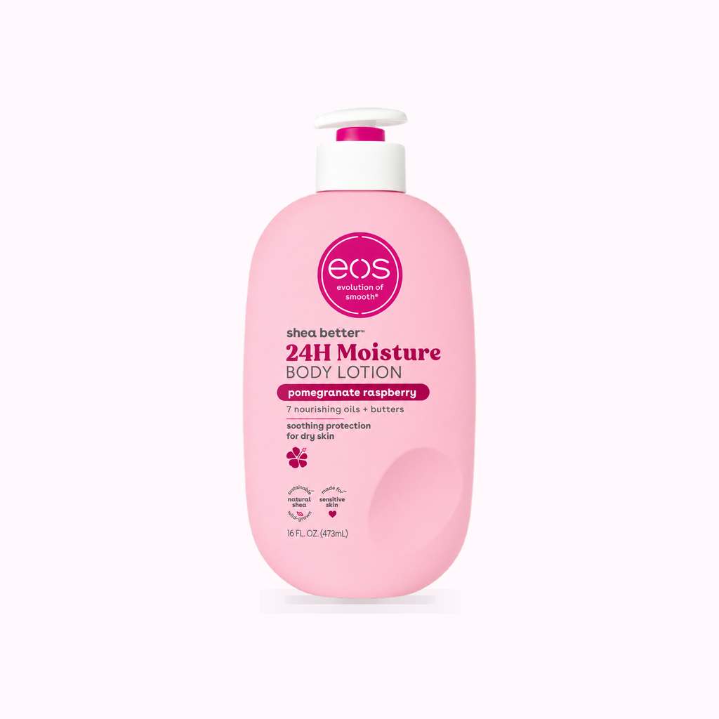 eos Shea Better Body Lotion Pomegranate Raspberry 473ml product cover