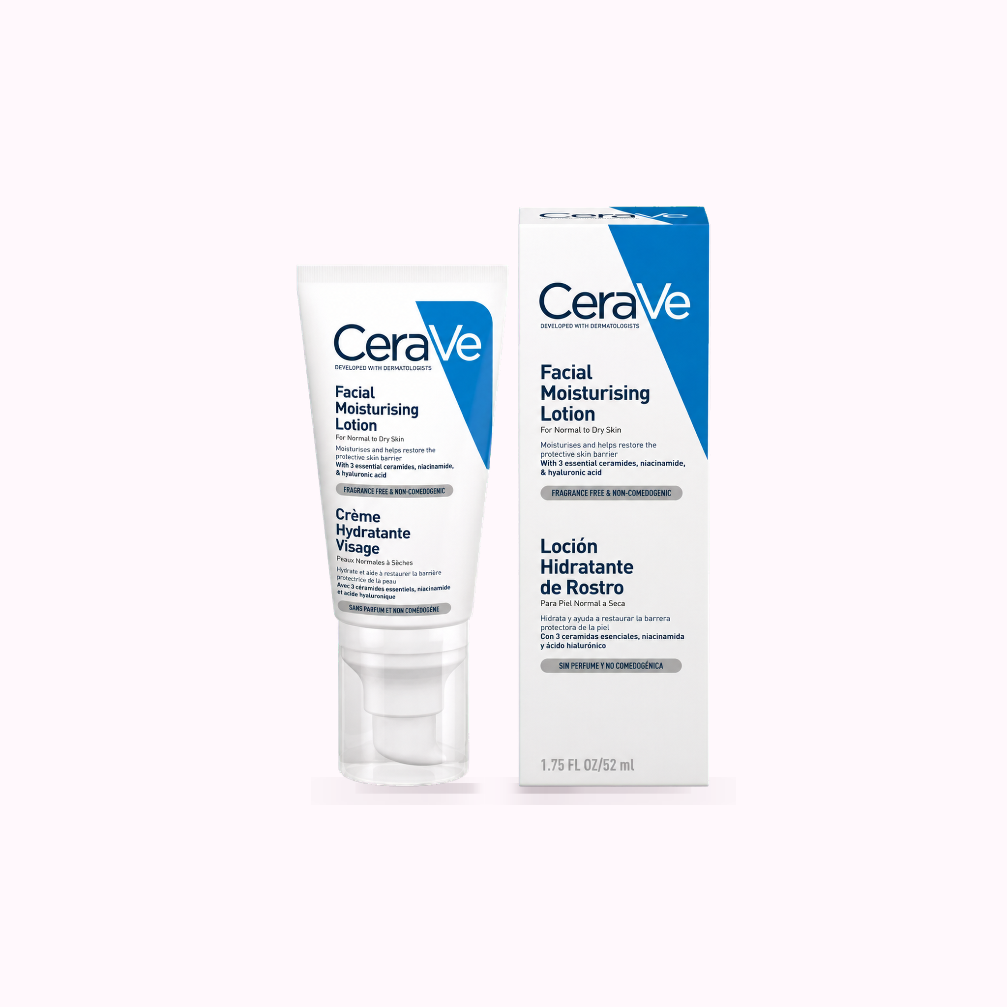 CeraVe PM Facial Moisturizing Lotion 52ml product cover
