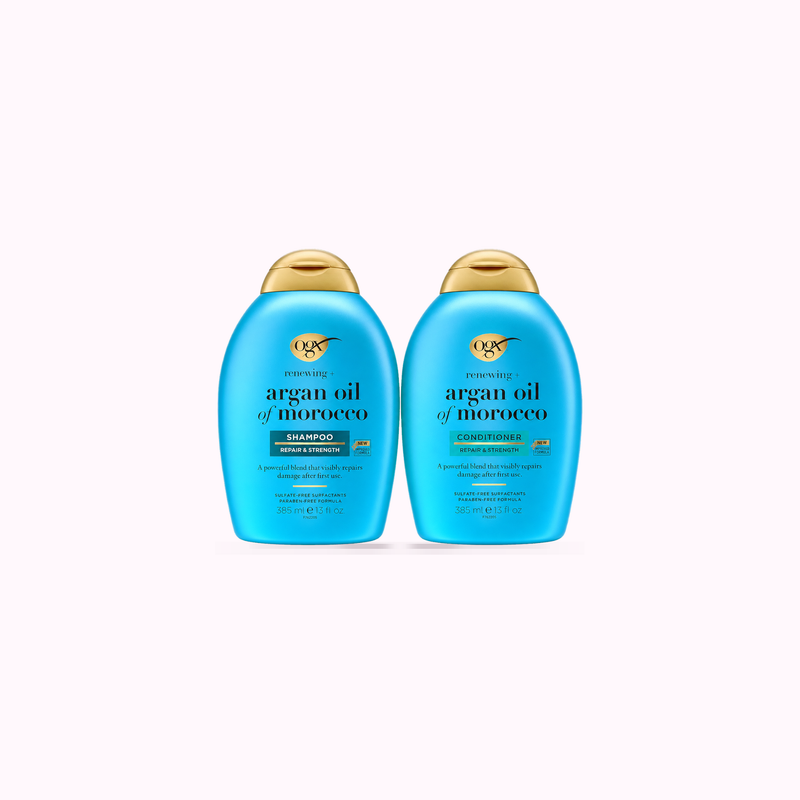 OGX Renewing + Argan Oil of Morocco Shampoo & Conditioner Set product cover