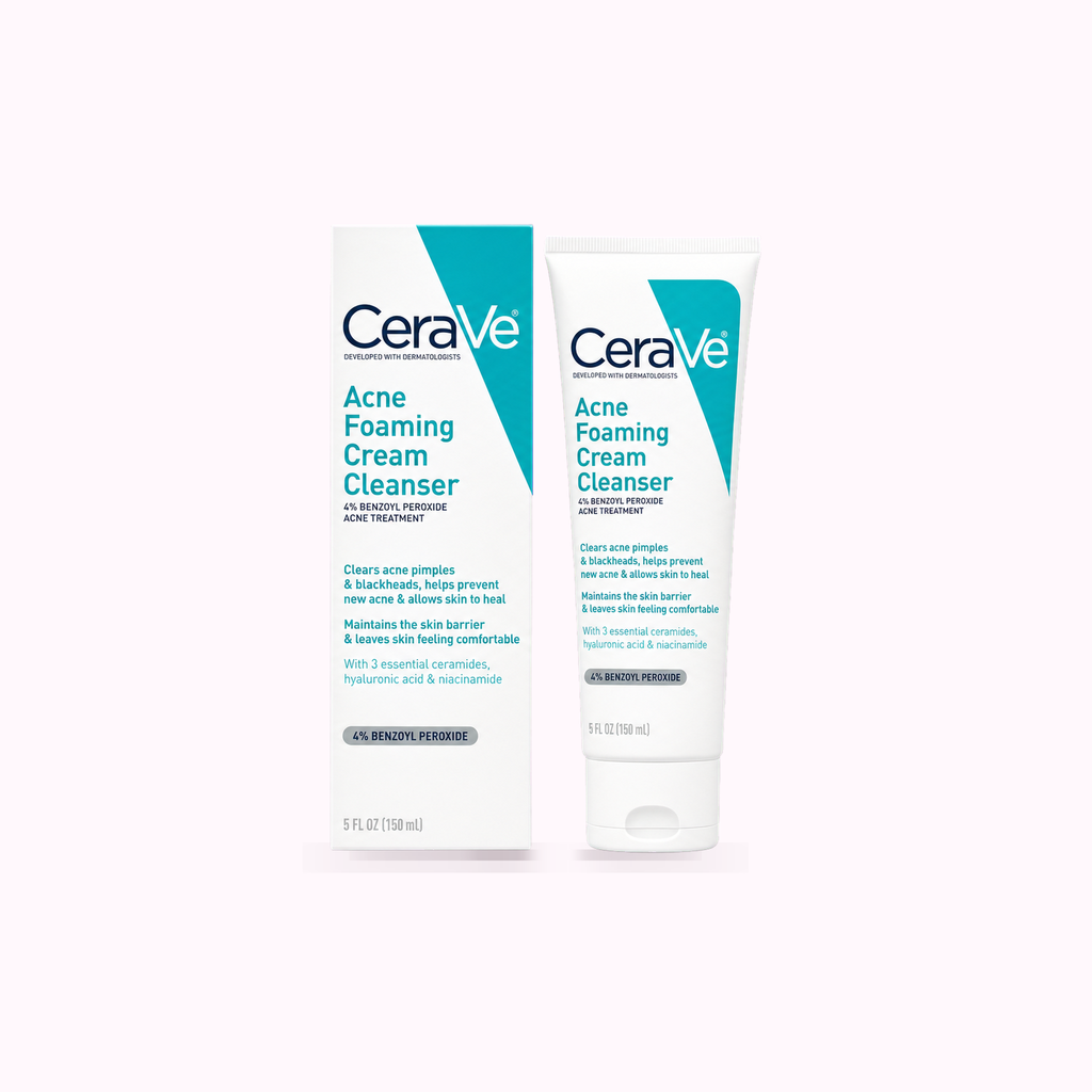 CeraVe Acne Foaming Cream Cleanser 150ml product cover