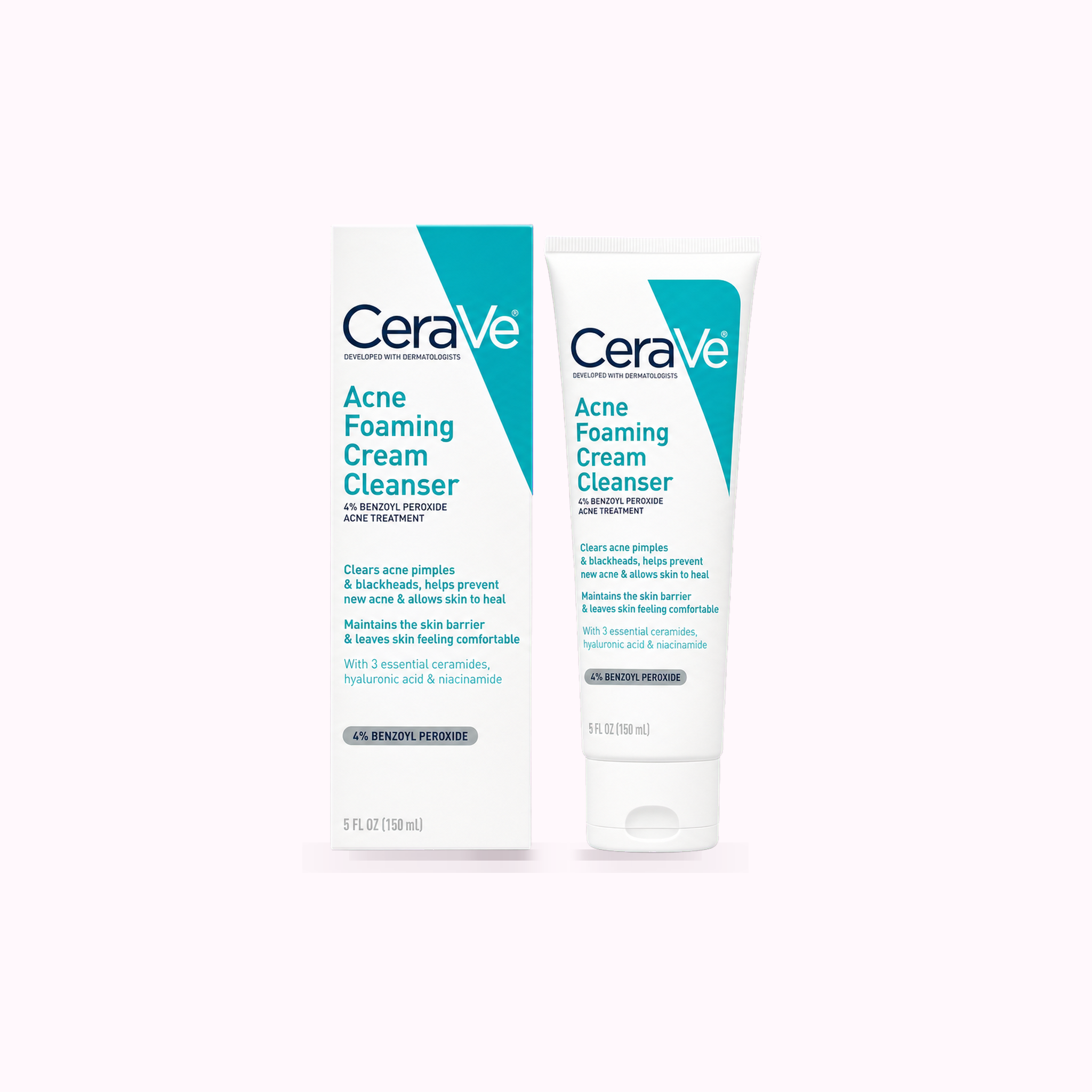 CeraVe Acne Foaming Cream Cleanser 150ml product cover