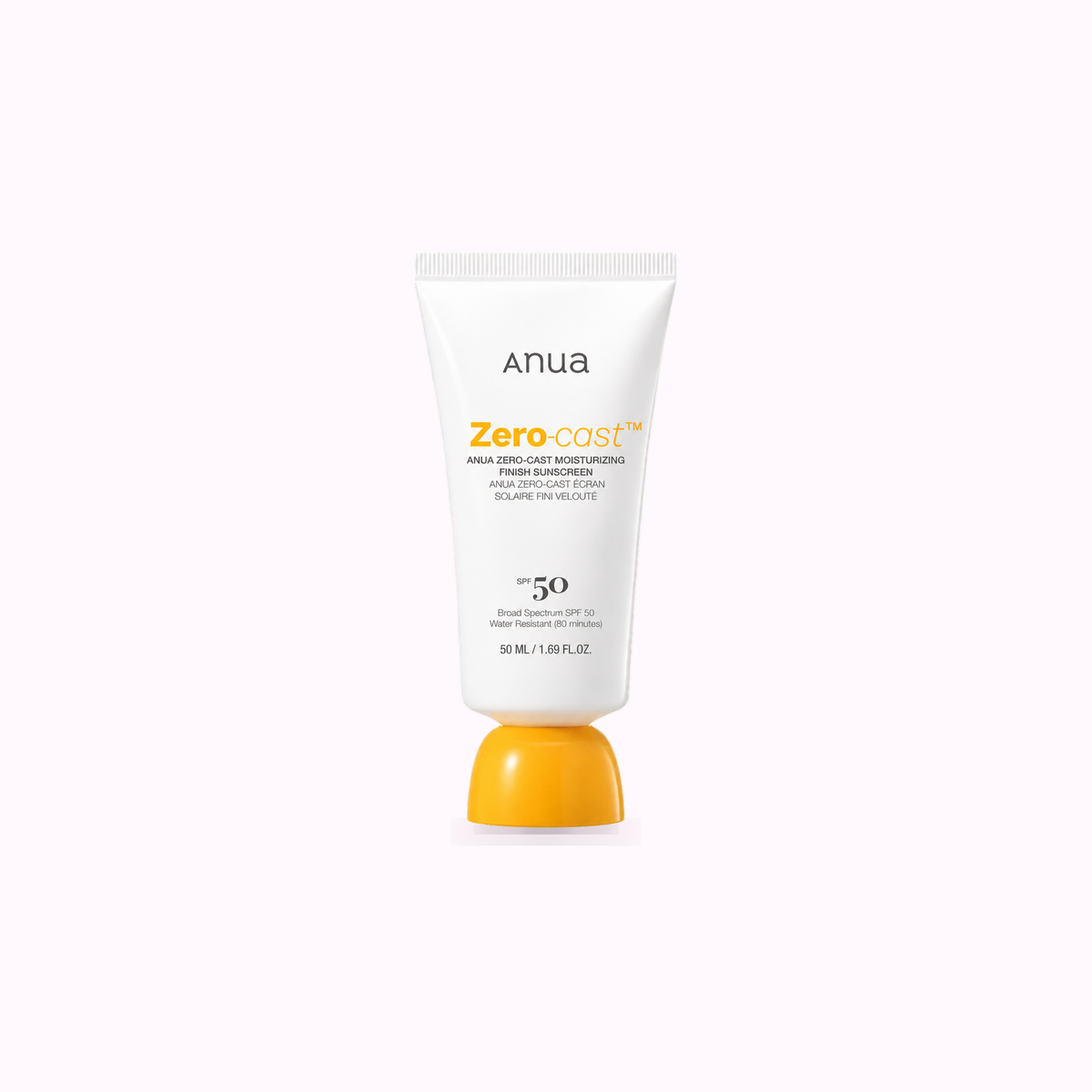 Anua Zero-Cast Moisturizing Finish Sunscreen 50ml product cover