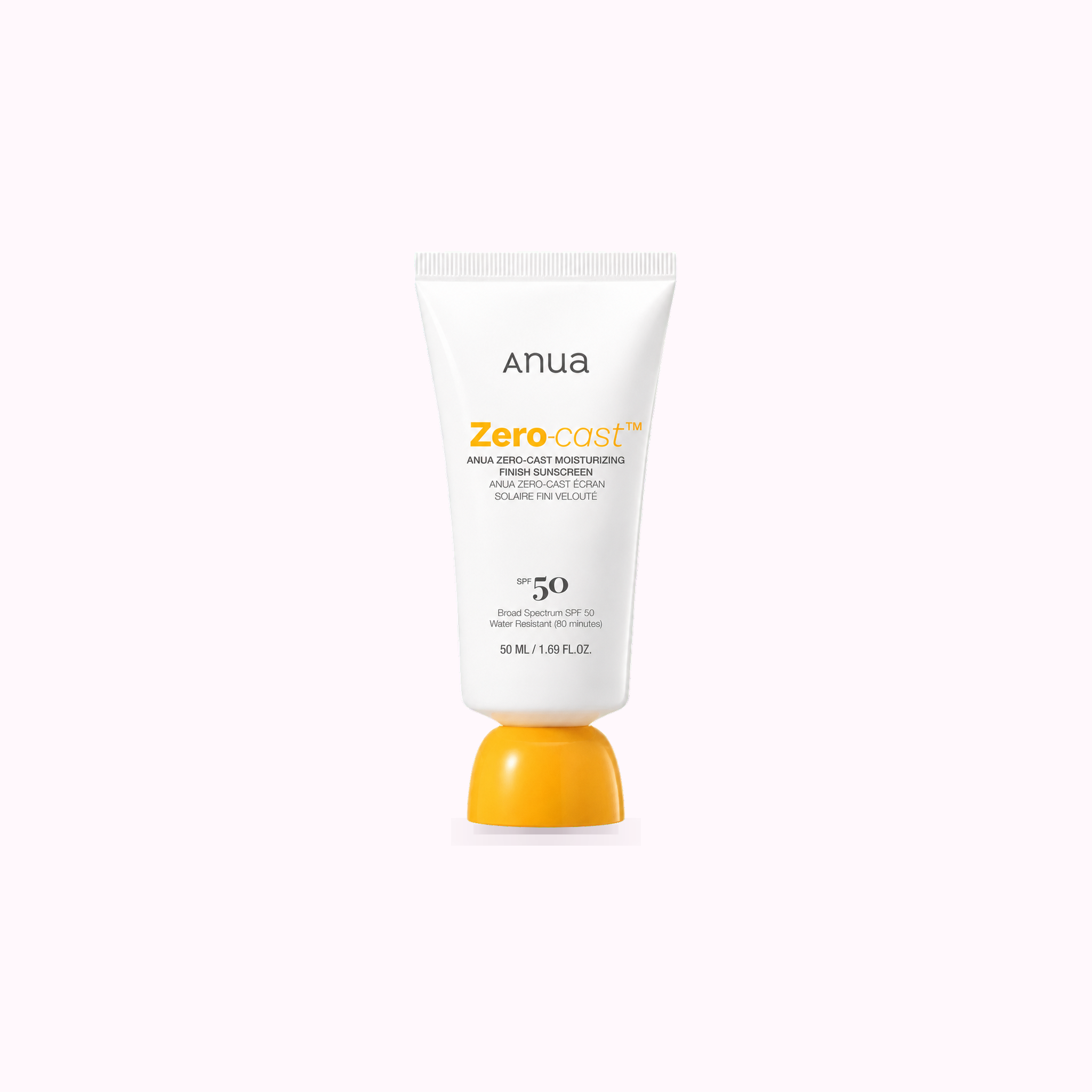 Anua Zero-Cast Moisturizing Finish Sunscreen 50ml product cover