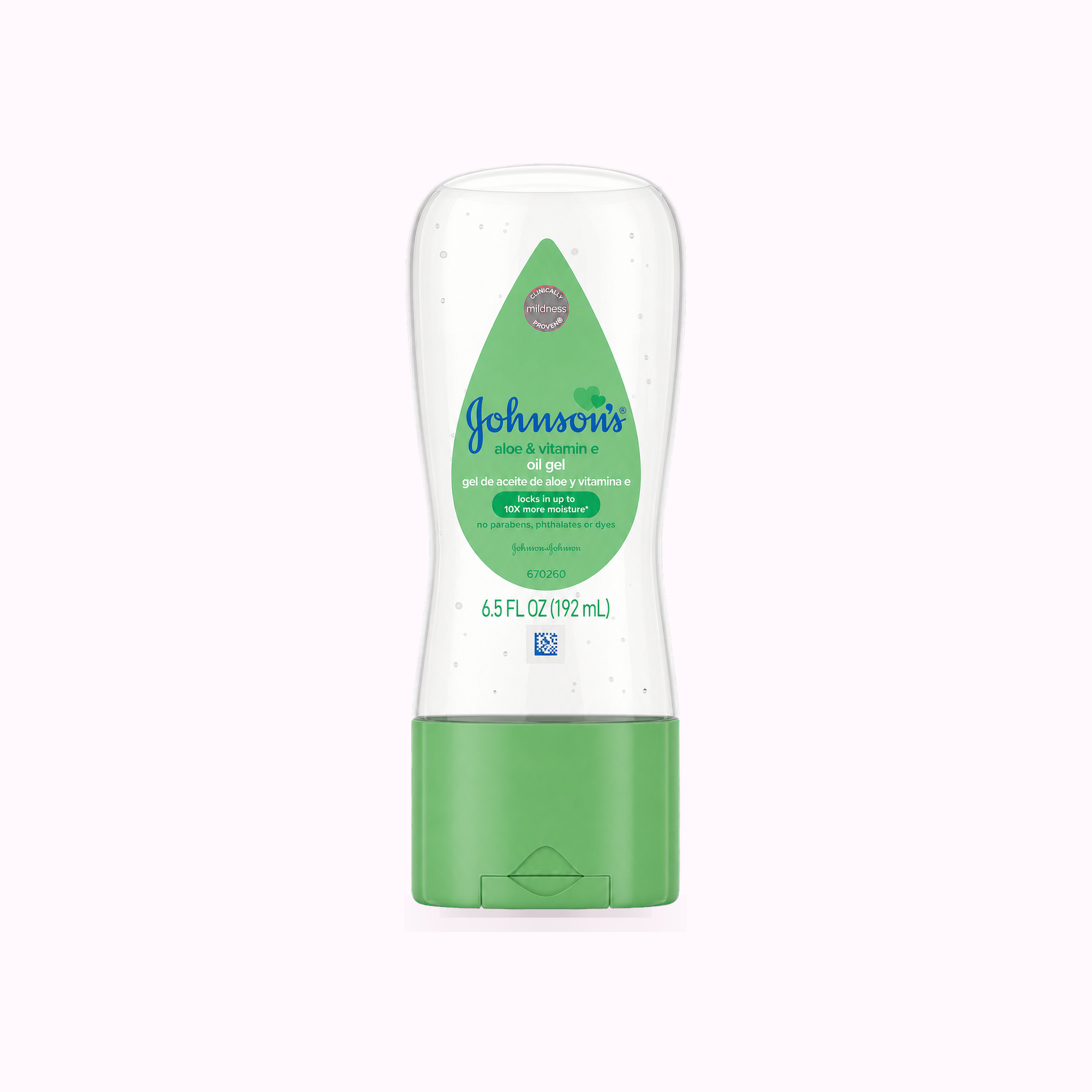 Johnson's Aloe & Vitamin E Oil Gel product cover
