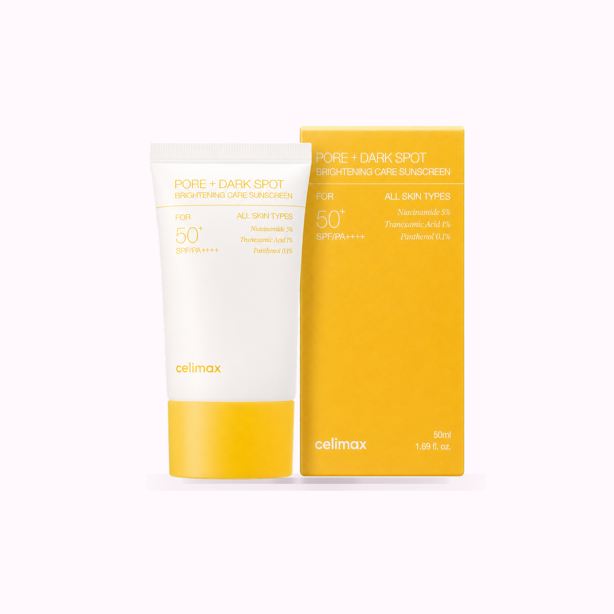 Celimax Pore+Dark Spot Brightening Care Sunscreen 50ml product cover