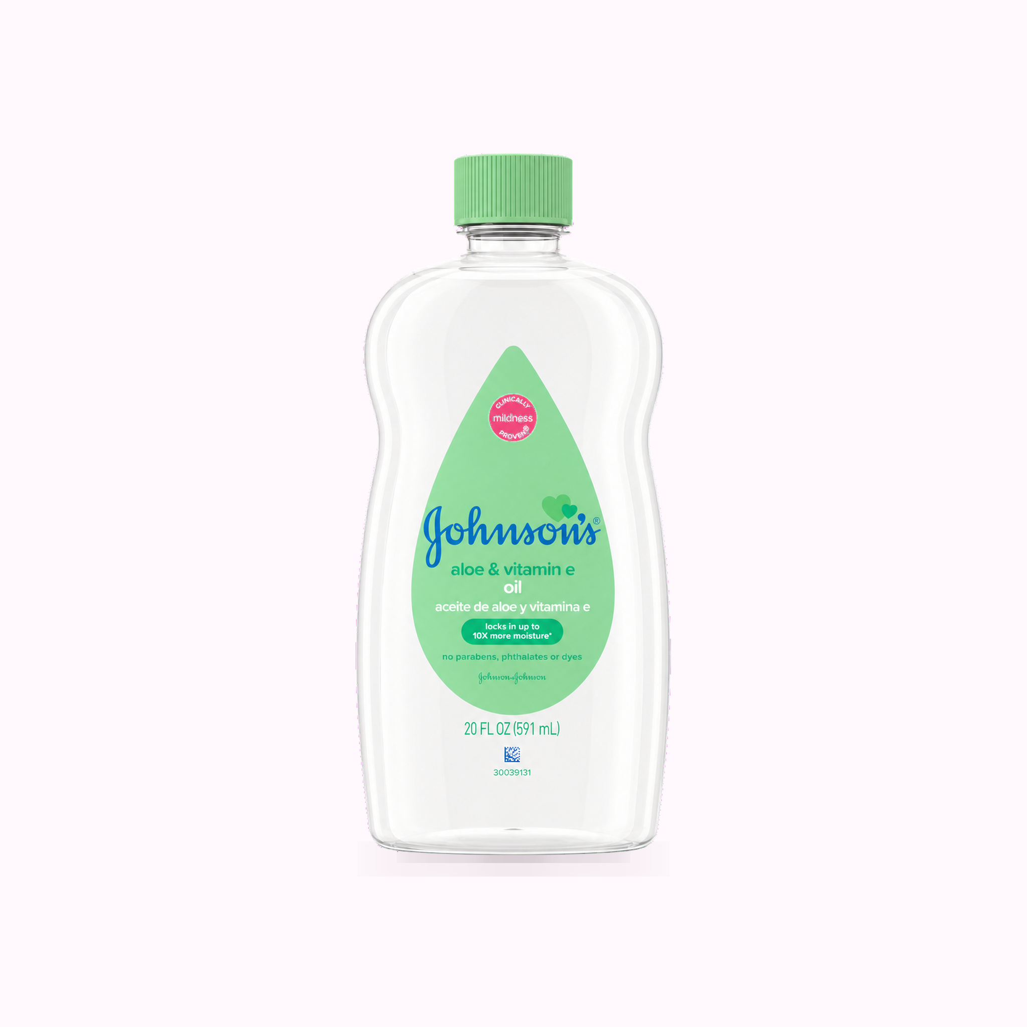 Johnson's Aloe & Vitamin E Oil product cover