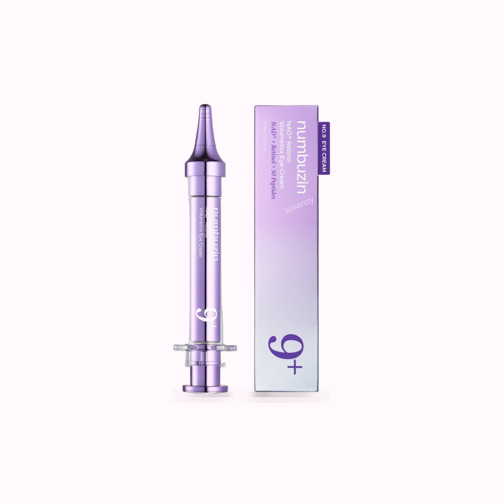 Numbuzin No.9 NAD+ Retinol Volumetox Eye Cream 15ml product cover
