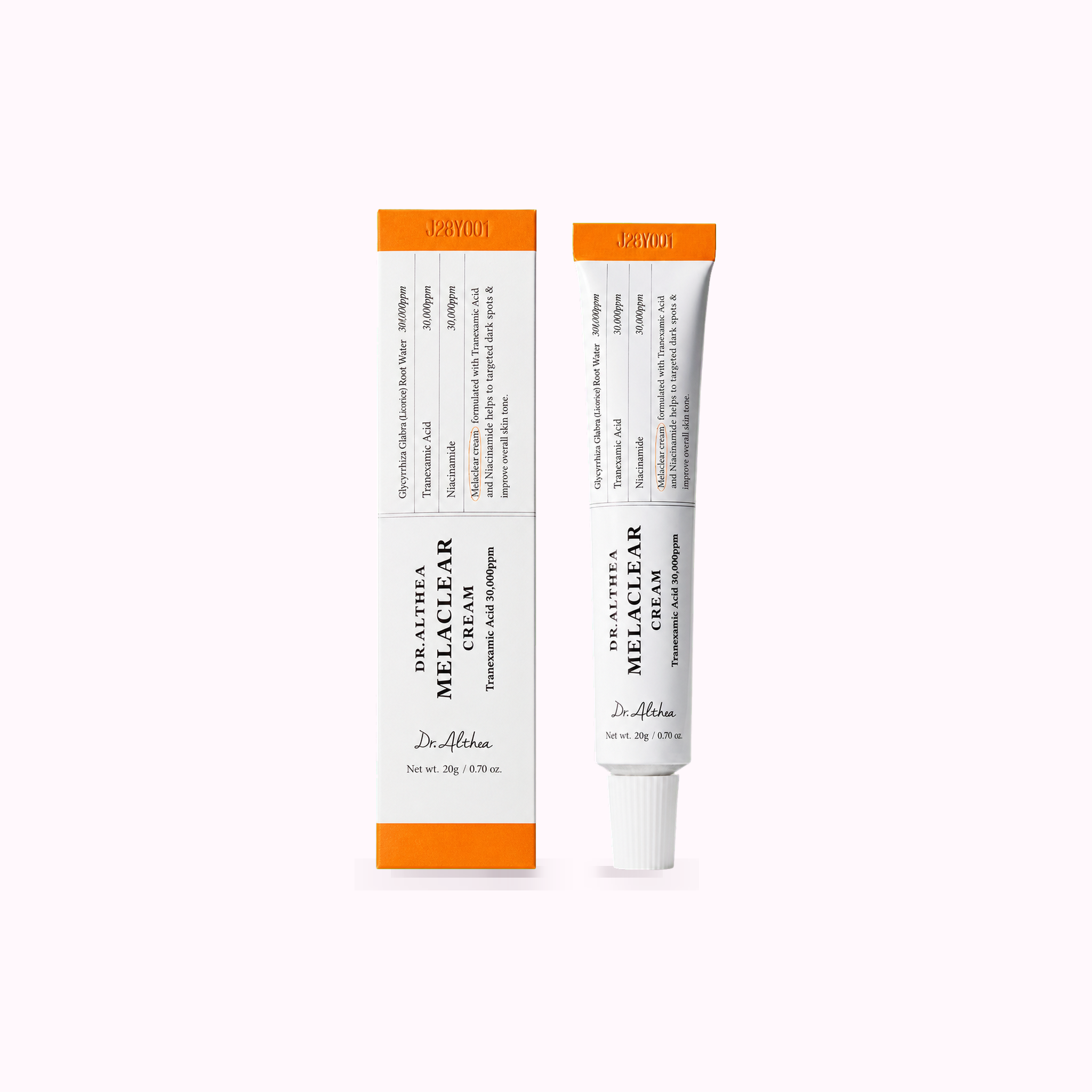 Dr. Althea MELACLEAR CREAM 20g product cover