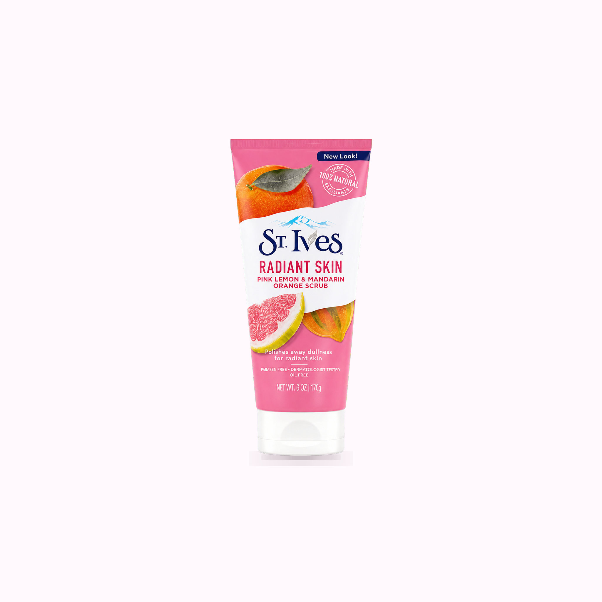 ST Ives  RADIANT SKIN PINK LEMON & MANDARIN ORANGE FACE SCRUB product cover