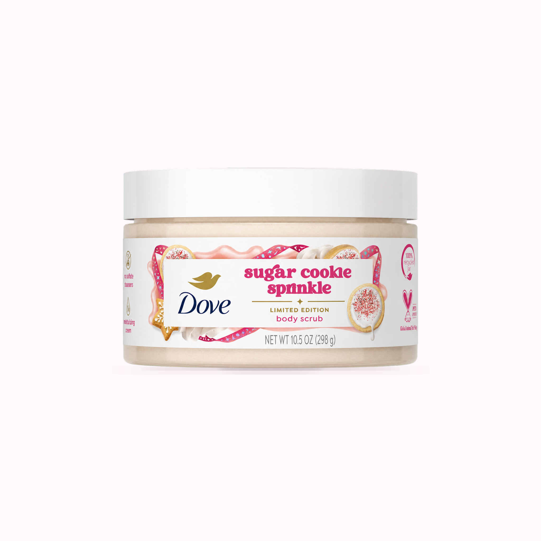 Dove - Sugar Cookie Sprinkle Limited Edition Body Scrub - 298g product cover