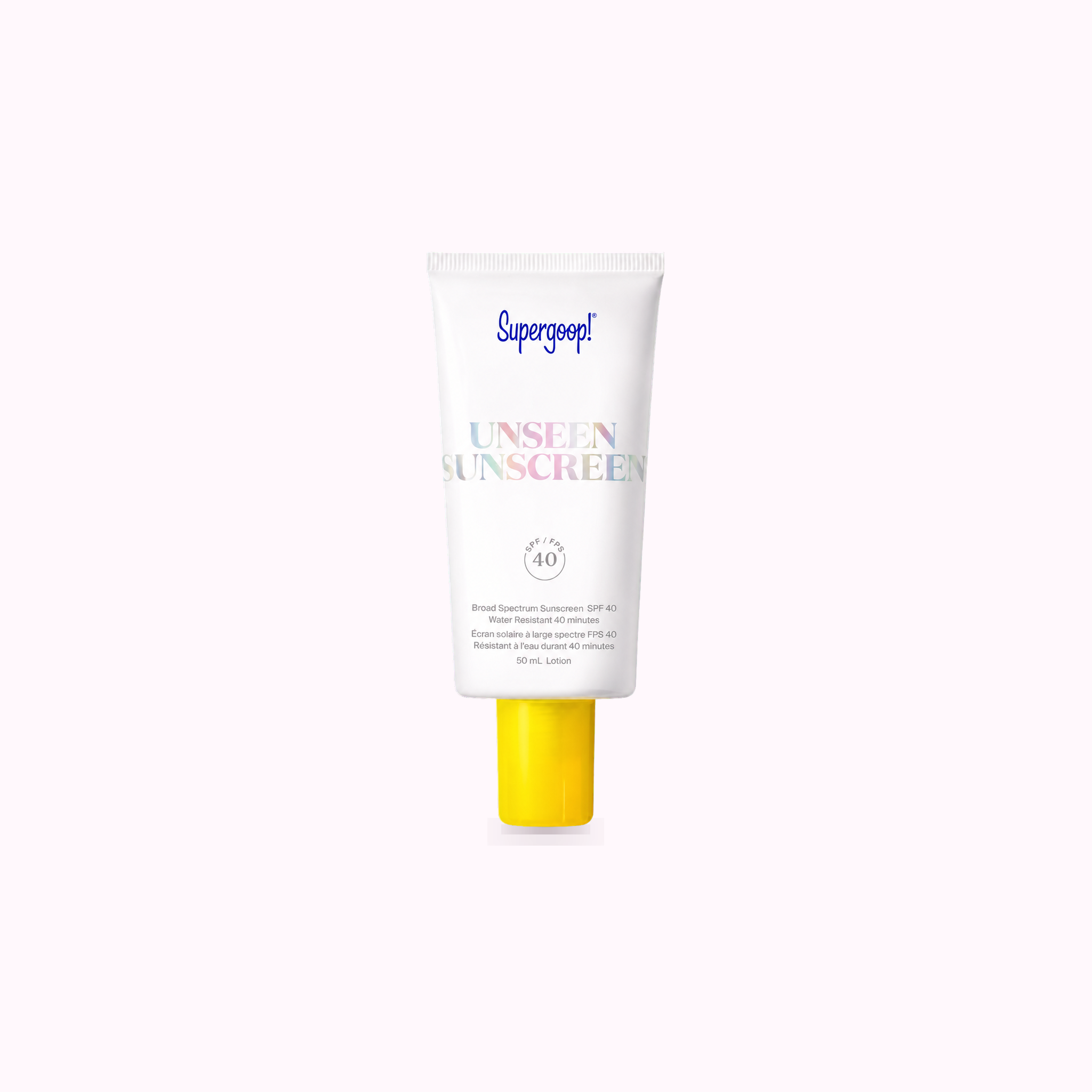 Supergoop Unseen Sunscreen SPF 40 product cover