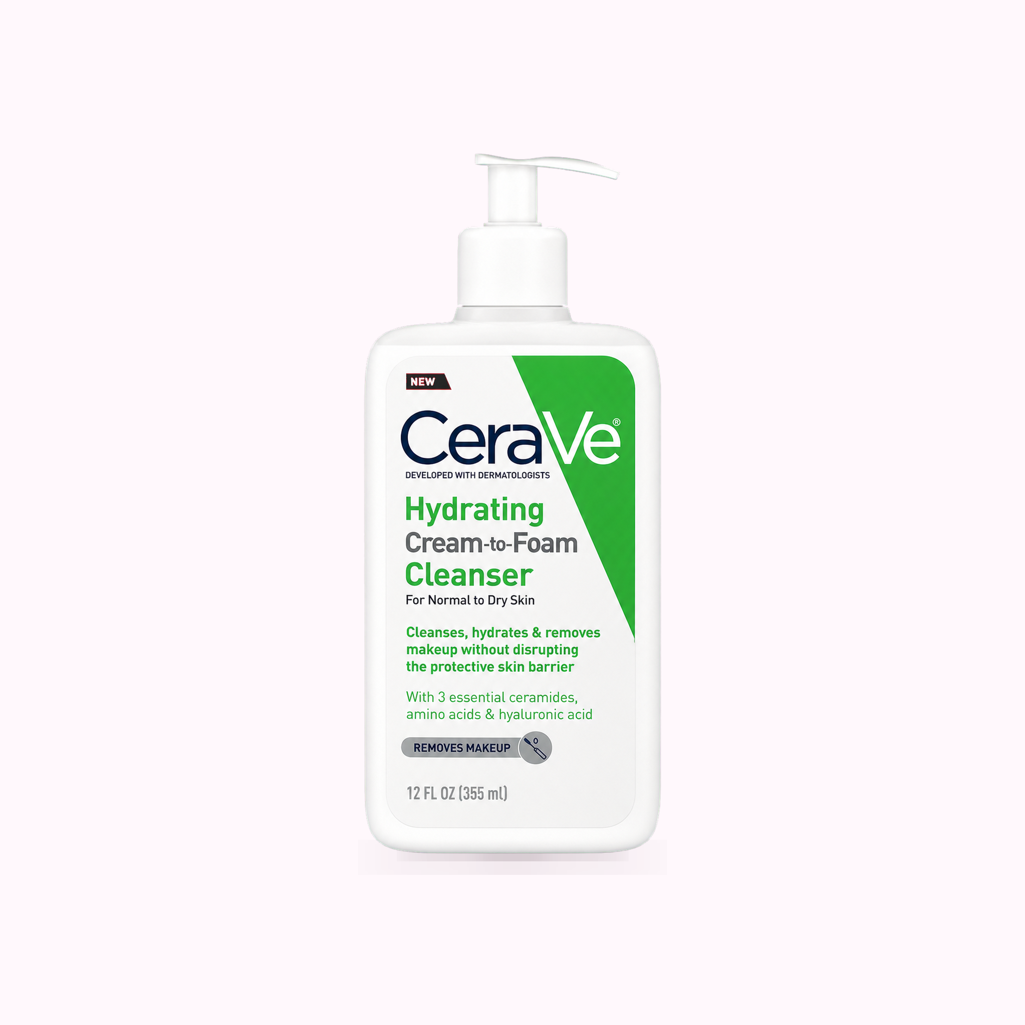 Cerave Hydrating Cream-to-Foam Cleanser product cover