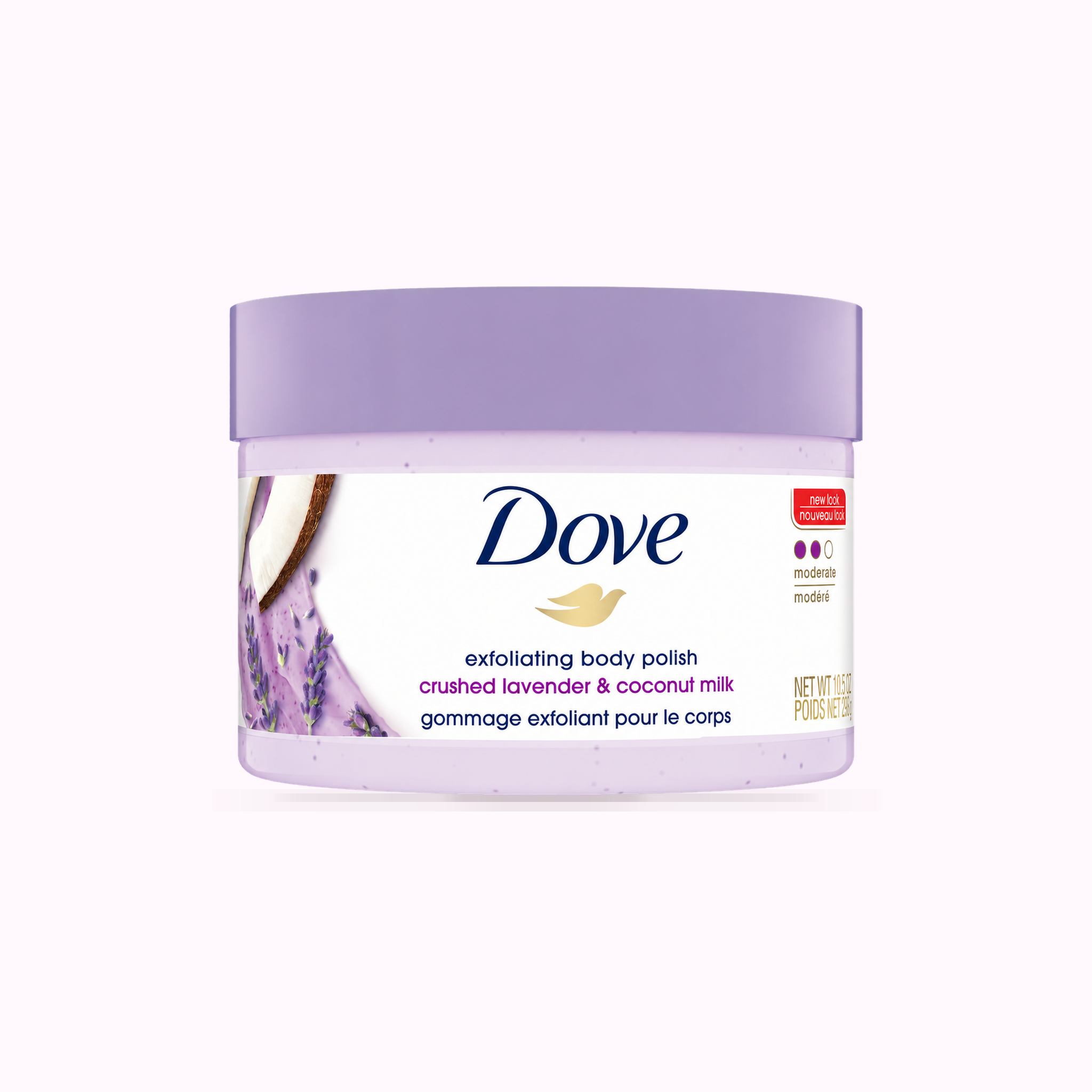 Dove Crushed Lavender & Coconut Milk Body Polish product cover
