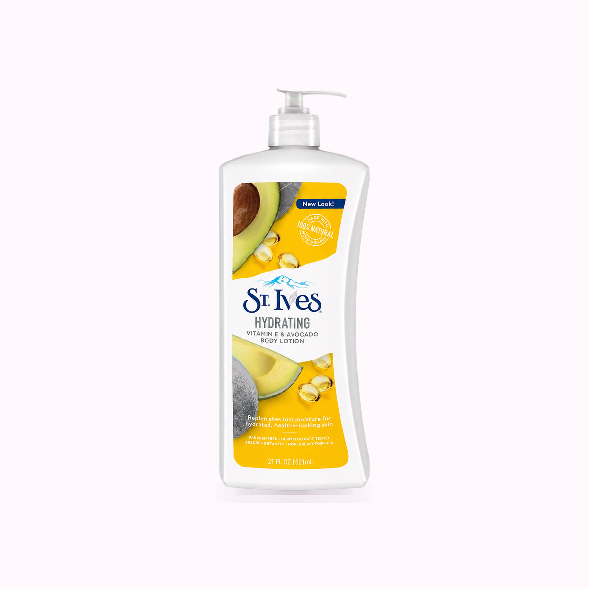 ST Ives  HYDRATING VITAMIN E & AVOCADO BODY LOTION product cover
