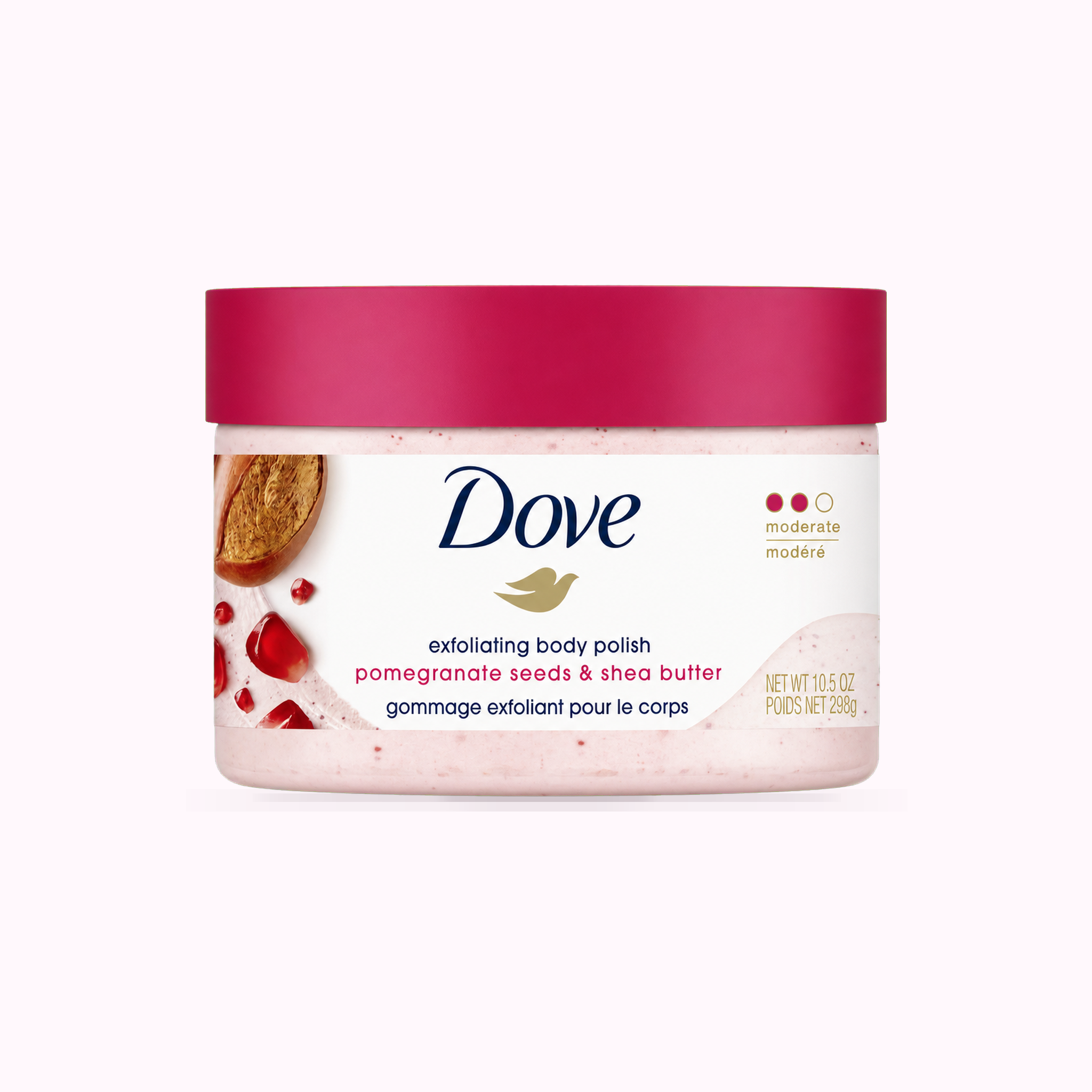Dove Pomegranate Seeds & Shea Butter Body Scrub " product cover