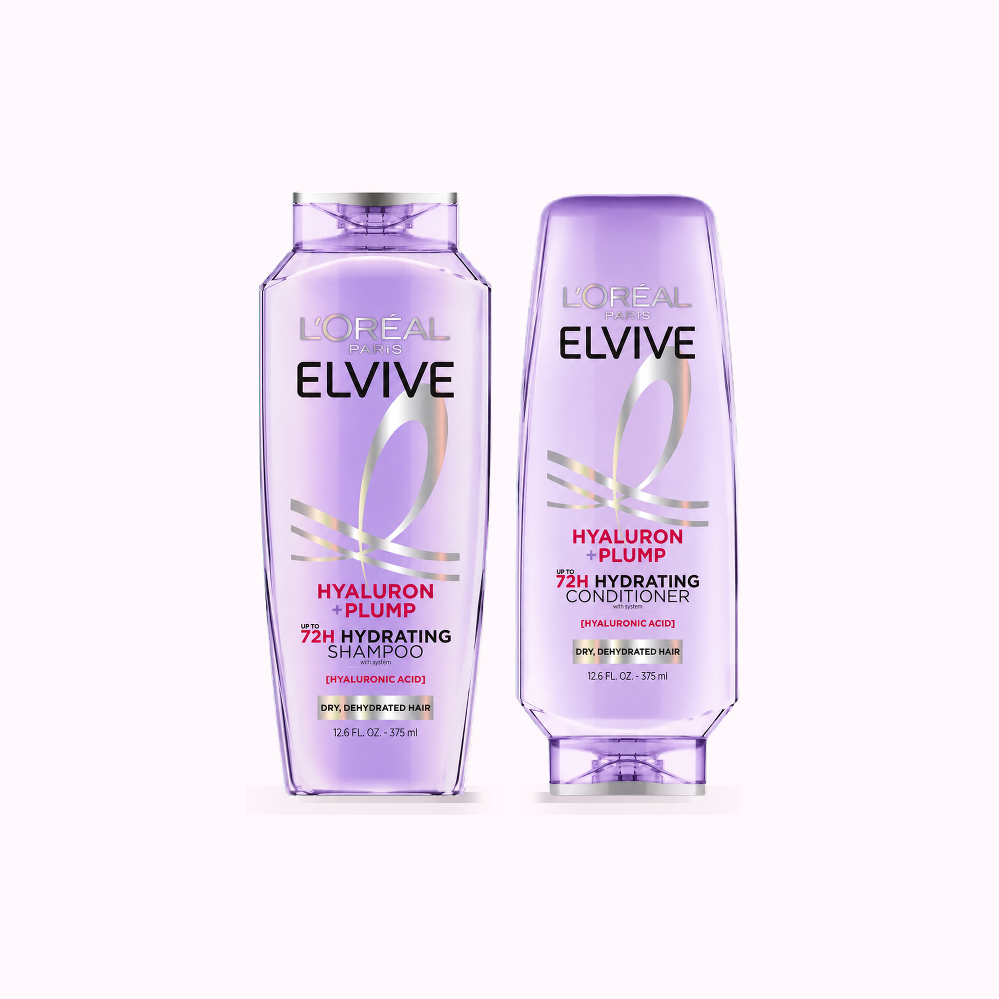 L'Oreal Paris Elvive Hyaluron Plump Shampoo & Conditioner Set - 25.2 fl oz product cover