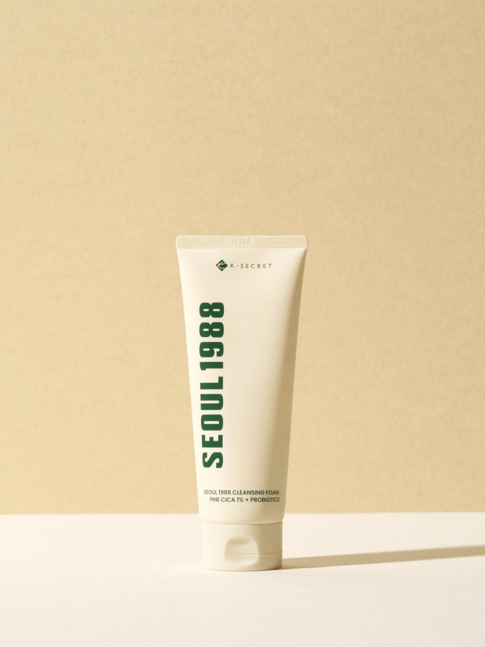 K Secret SEOUL 1988 Cleansing Foam : Pine Cica 1% + Probiotics