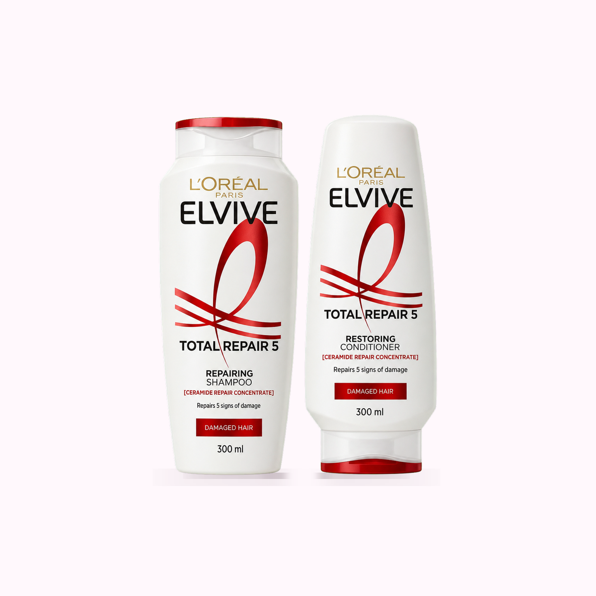 L'Oreal Elvive Total Repair 5 Repairing Shampoo & Conditioner 300ml product cover