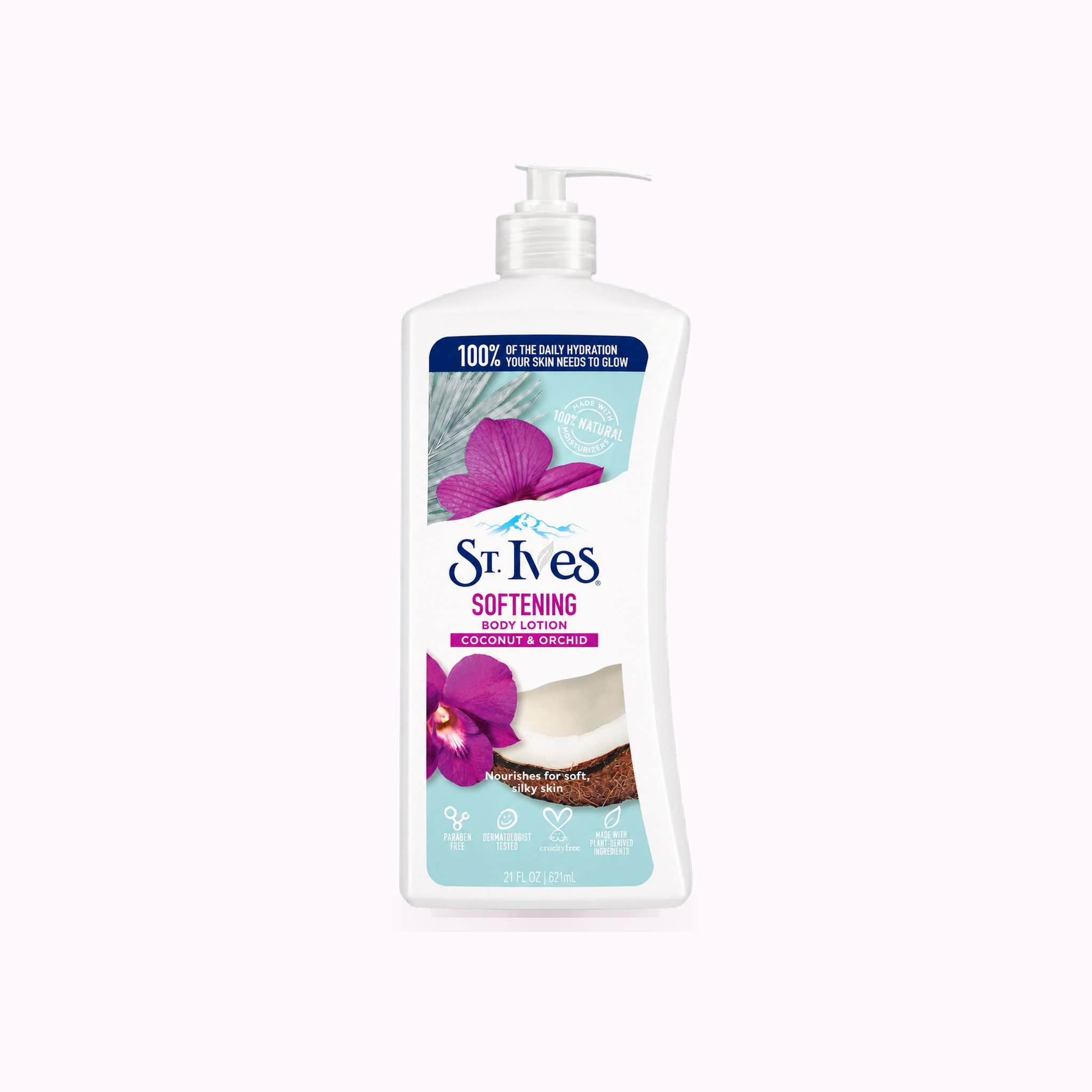 ST Ives SOFTENING COCONUT & ORCHID BODY LOTION product cover