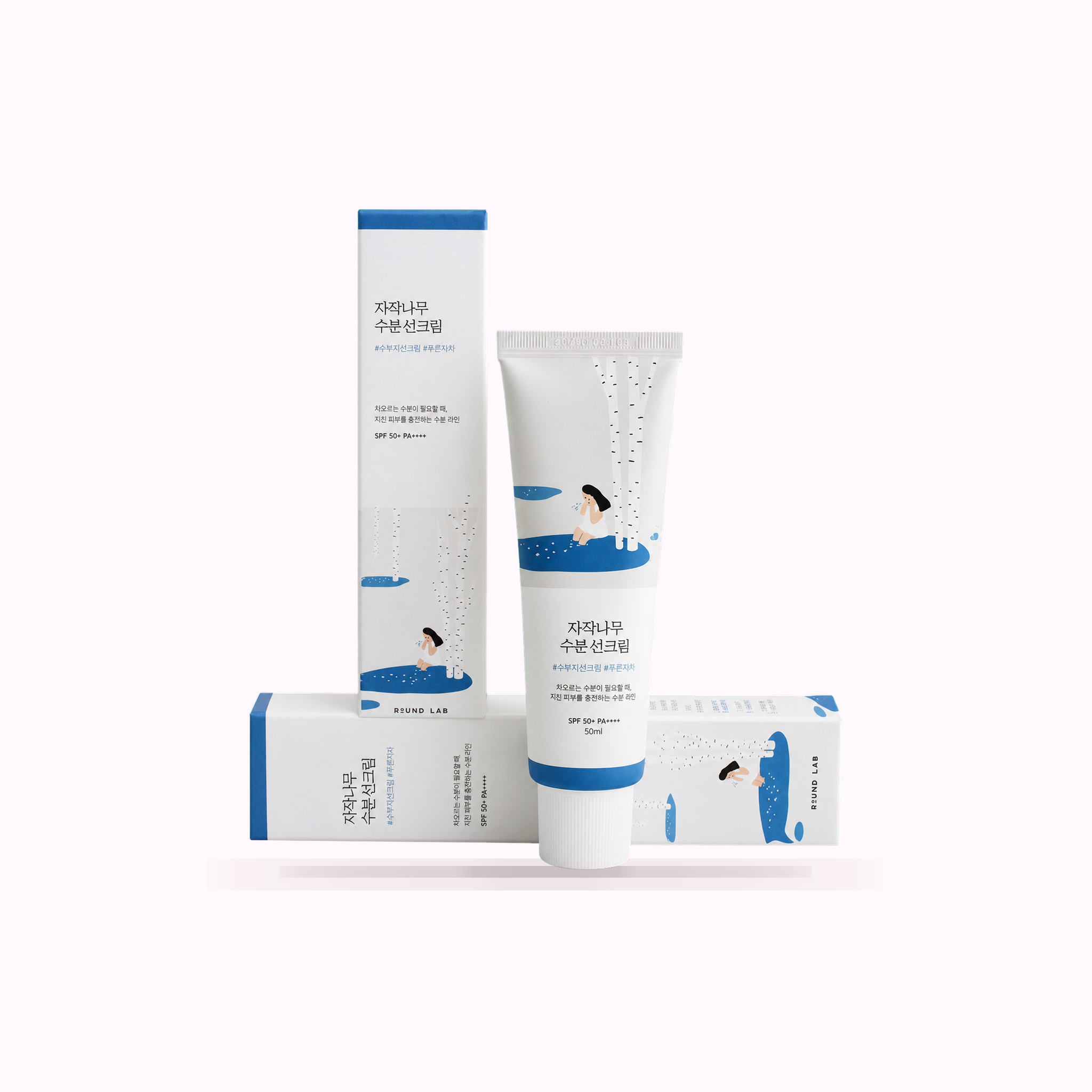 ROUND LAB Birch Juice Moisturizing Sun Cream 50ml product cover