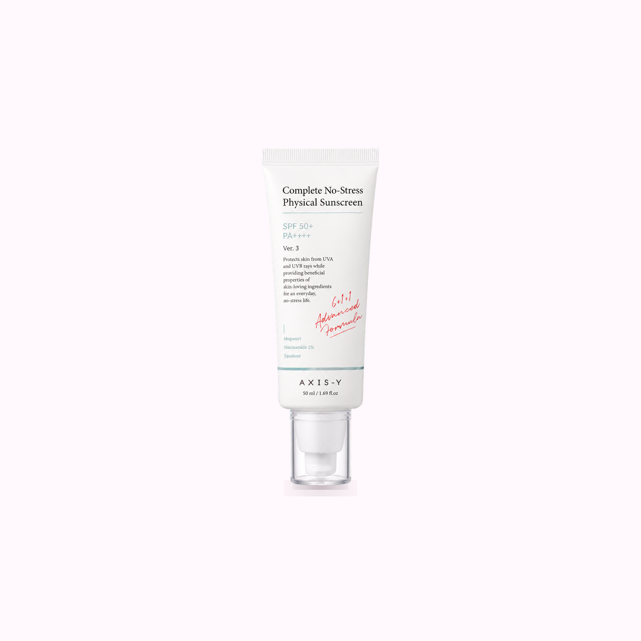 AXIS-Y Complete No-Stress Physical Sunscreen product cover