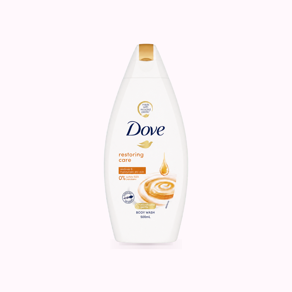 Dove Restoring Care Body Wash 500ml product cover