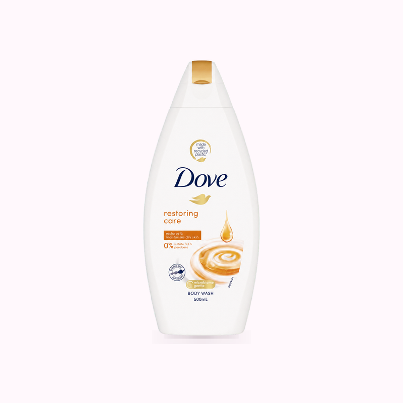 Dove Restoring Care Body Wash 500ml product cover