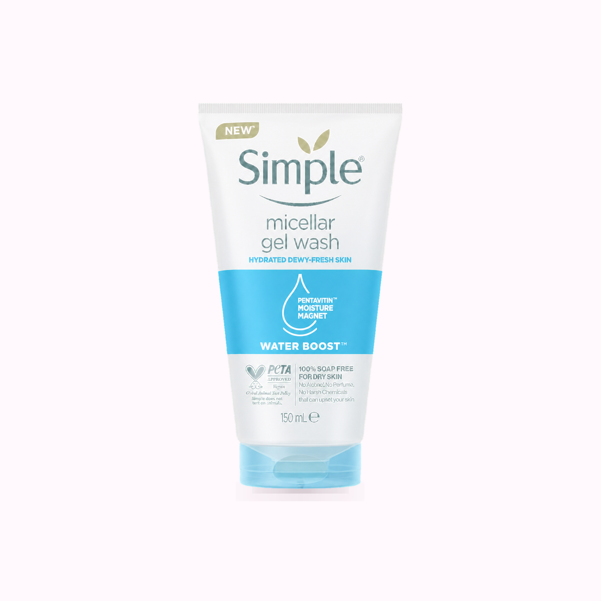 Simple Water Boost Micellar Facial Gel Wash product cover