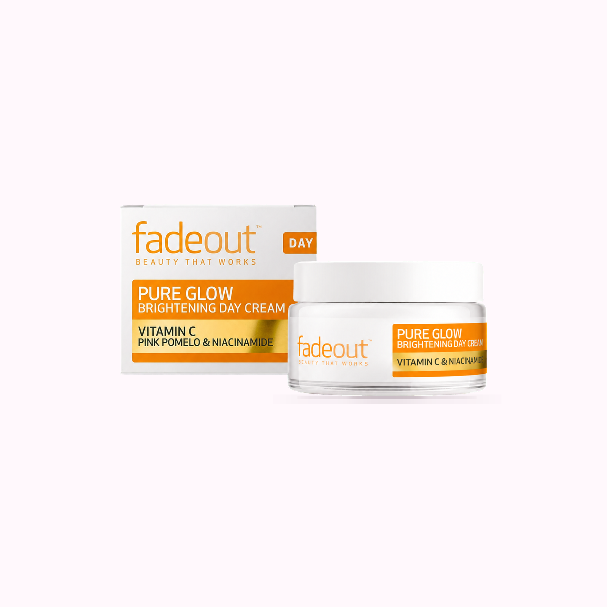 Fade Out  PURE GLOW BRIGHTENING DAY CREAM product cover