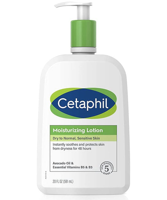 Cetaphil Moisturizing Lotion Dry to Normal Sensitive Skin 591ml