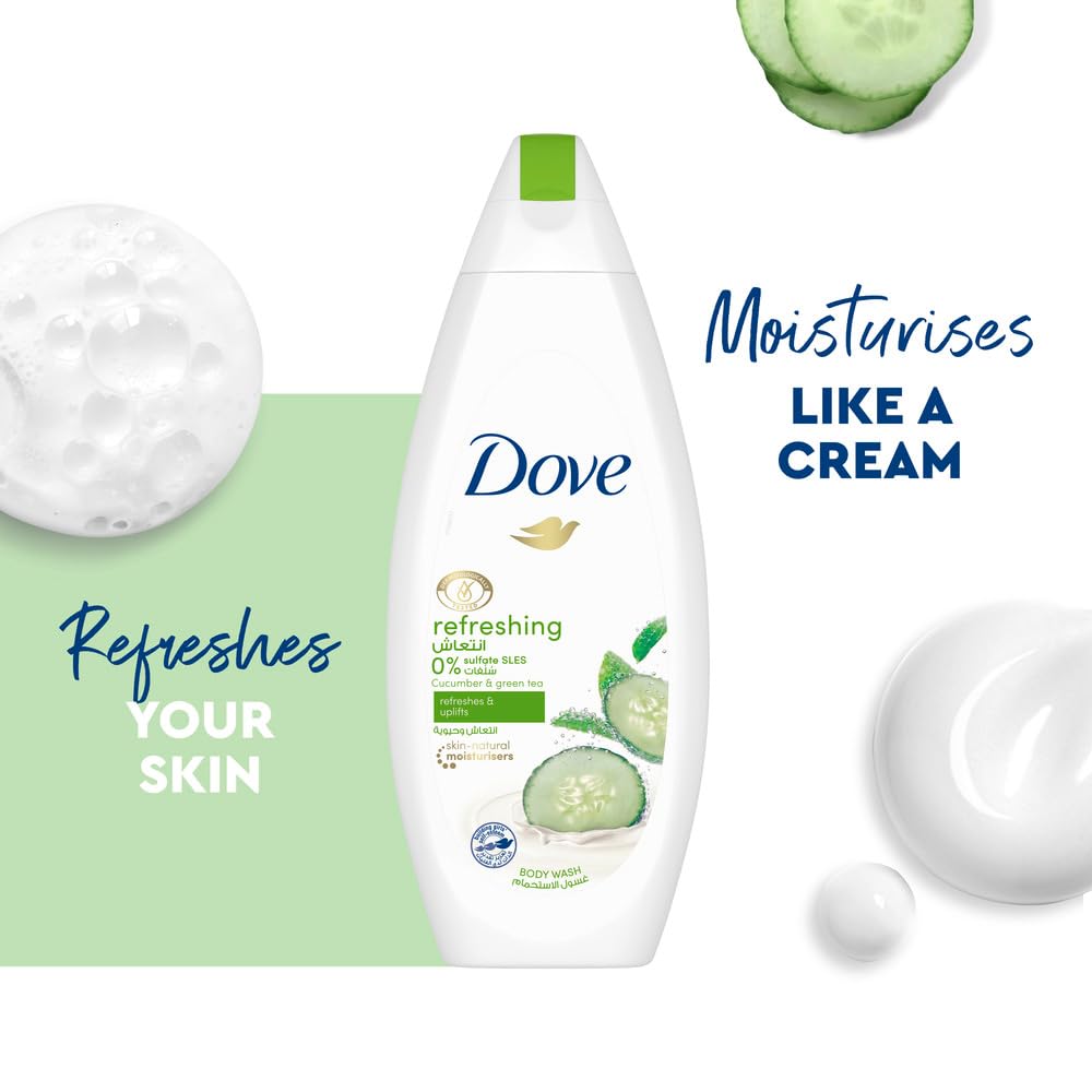 Dove Refreshing Cucumber & Green Tea Scent Body Wash