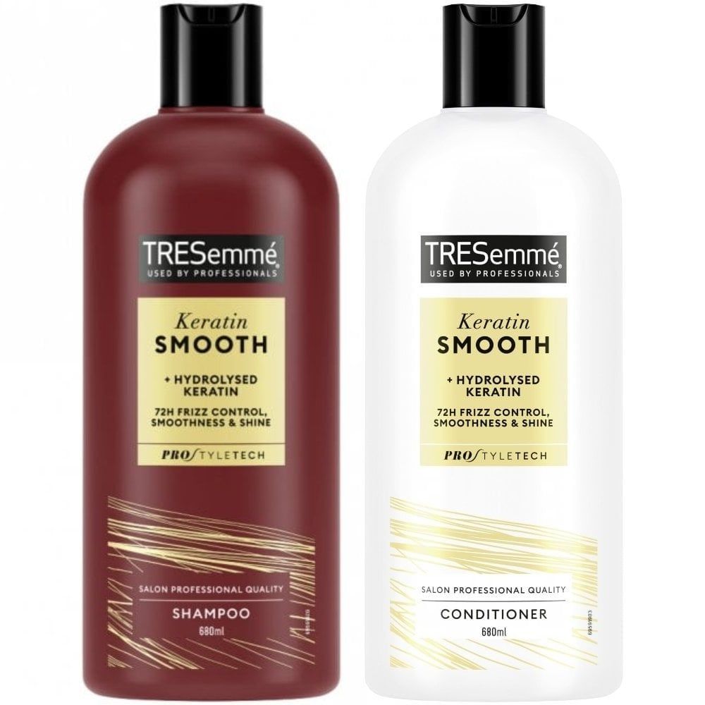 Tresemme keratin Smooth Shampoo & Conditioner 680ml