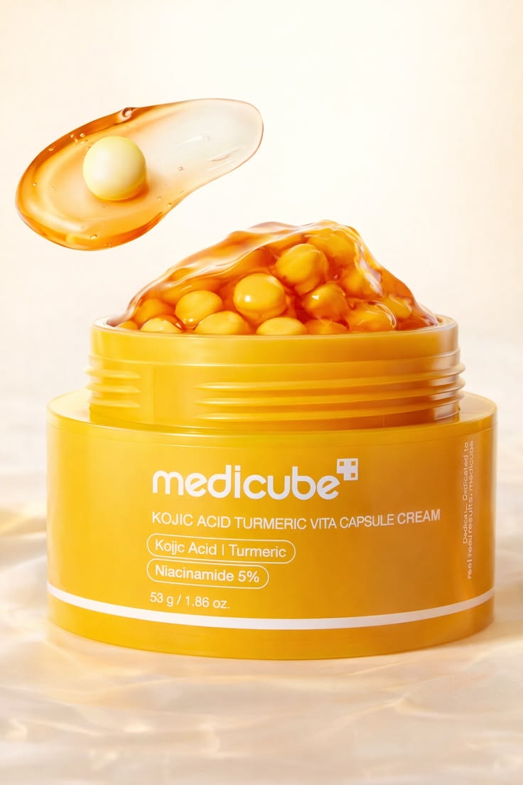 Medicube Kojic Acid Turmeric Vita Capsule Cream