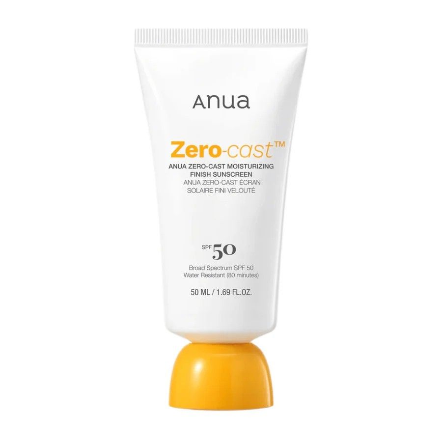 Anua Zero-Cast Moisturizing Finish Sunscreen 50ml