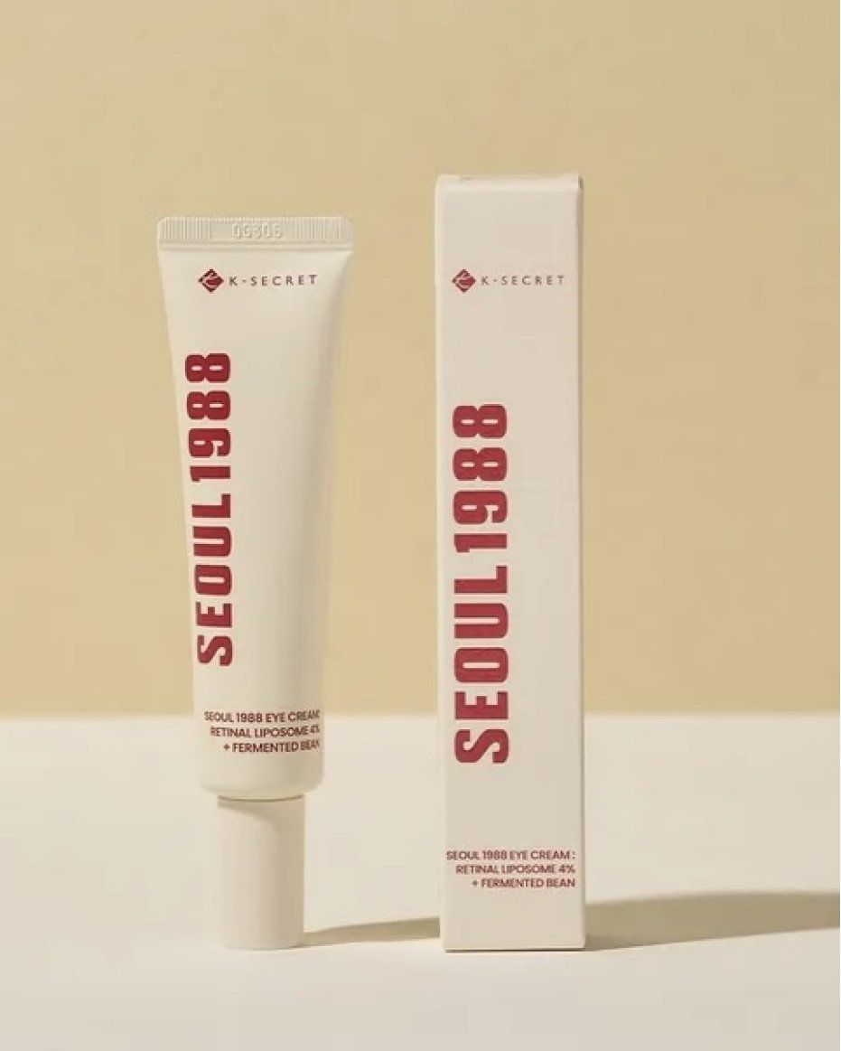 K secret SEOUL 1988 Eye Cream : Retinal Liposome 4% + Fermented Bean