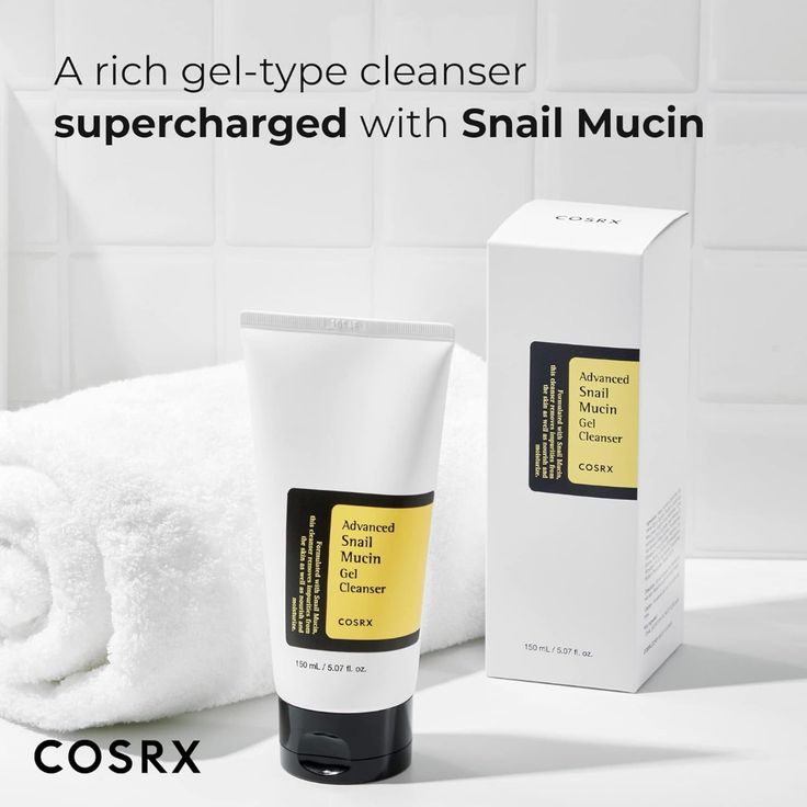 Cosrx Advanced Snail Mucin Gel Cleanser