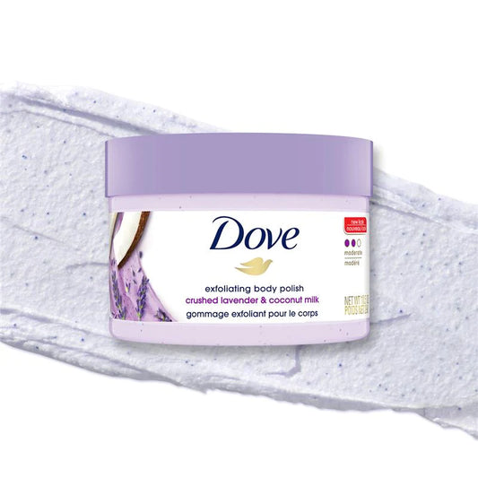 Dove Crushed Lavender & Coconut Milk Body Polish