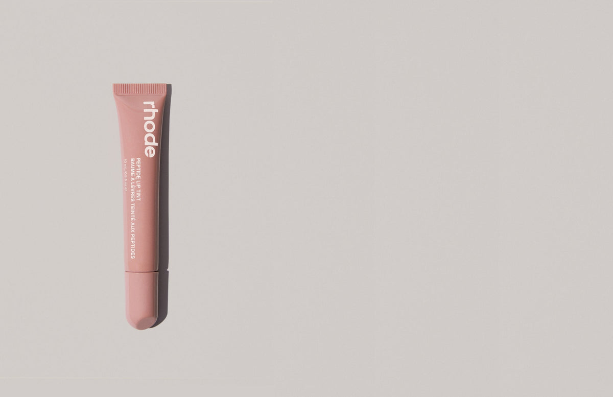 Rhodes peptide lip tint toast