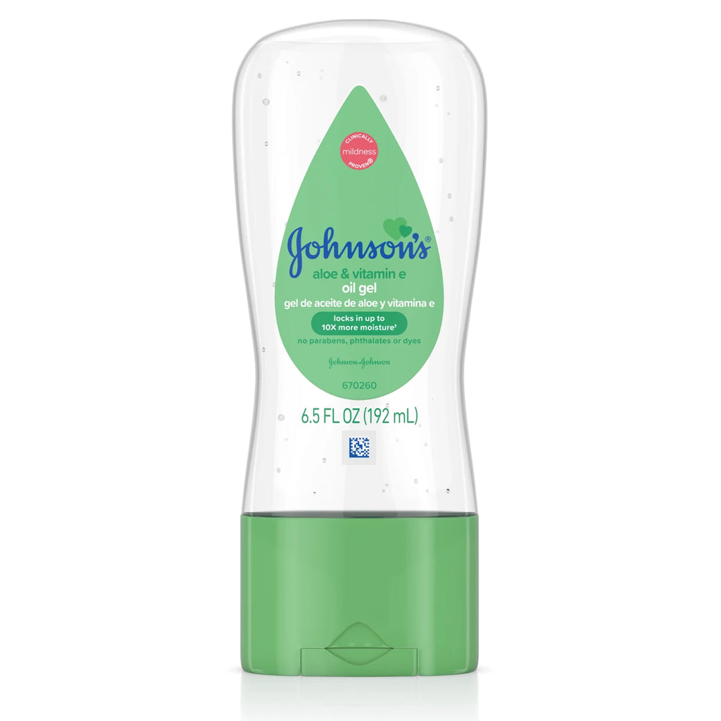 Johnson's Aloe & Vitamin E Oil Gel