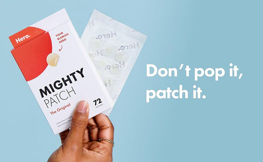 Mighty Patch™ Original from Hero Cosmetics - Hydrocolloid Acne Pimple Patch (72 Patches)