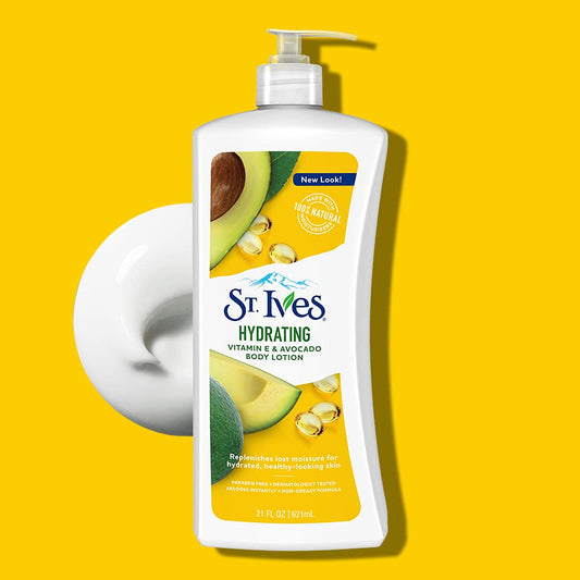 ST Ives  HYDRATING VITAMIN E & AVOCADO BODY LOTION