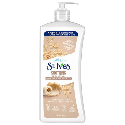 ST Ives SOOTHING OATMEAL & SHEA BUTTER BODY LOTION