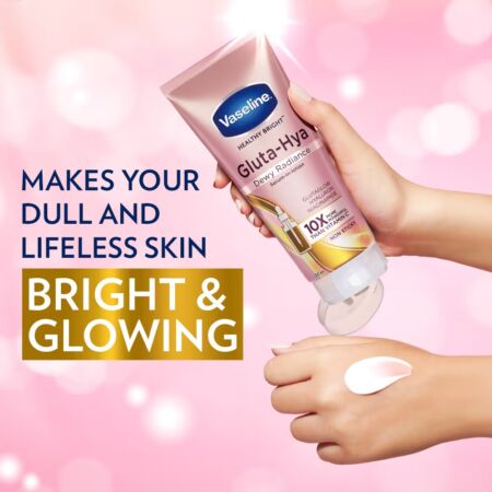 Vaseline Gluta-Hya Dewy Radiance Lotion Bright, Glowing Skin Glutathione Infused Moisturizer