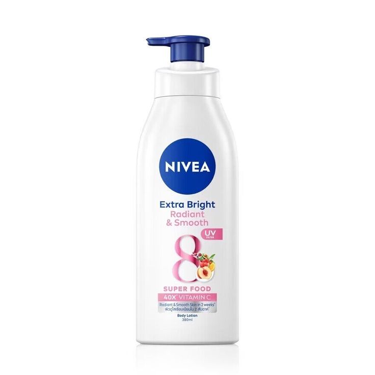 Nivea Extra Bright Radiant And Smooth Lotion UV 380m